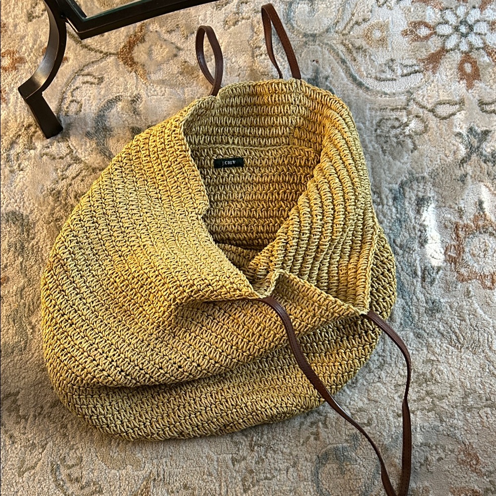 Jcrew Straw shoulder bag